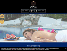 Tablet Screenshot of hotelokaan.com